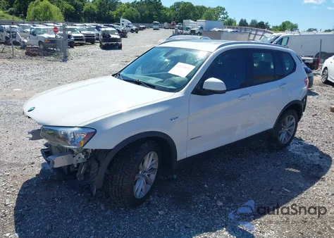 2017 BMW X3 Sdrive28I from USA, damaged, VIN 5UXWZ7C32H0V93661